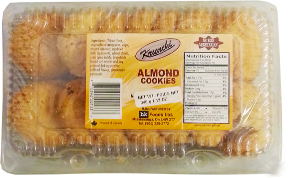 Almond Cookies 340g